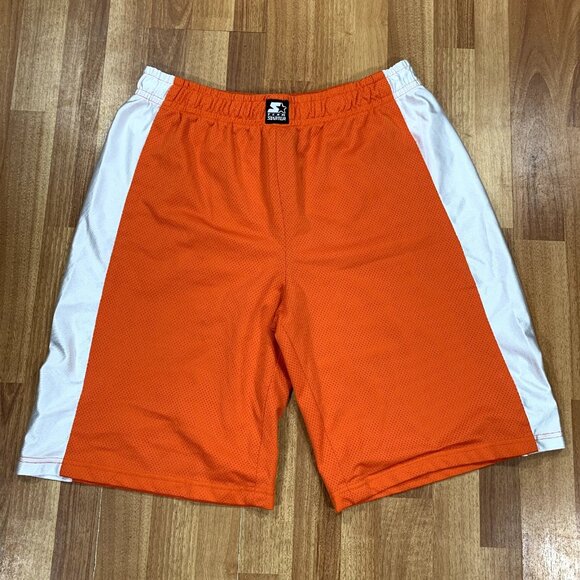 Florida‎ Gators Shorts Mens Extra Large XL Starter Orange White Basketball Gear - Picture 1 of 8
